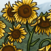 Garden Sunflowers